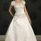 Elegant Square Satin Modest Wedding Dresses In Canada Wedding Dress Prices - dressosity.com