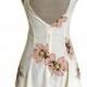 Dawn Floral Print Dress - White   Pink