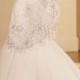 Strapless Tulle Beaded Trumpet Wedding Dress - 217204 Zella