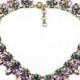 Dazzling Crystal Rhinestones Beaded Necklace - OASAP.com