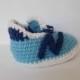 CROCHET PATTERN, Baby pattern, Baby Shoes pattern, Crochet Baby Booties, New Balance 490v3, baby nike, Nike Shoes, Crochet Tennis Shoes,