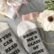 SALE - Wine Socks - If you can read this sock - Birthday for her - bring me wine sock - Birthday Gift - Gift for Mom - beer sock - Mom