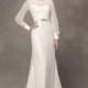 Style 1604231 by LQ Designs - Ivory  White Chiffon Floor High Body-skimming  Column Full Length Wedding Dresses - Bridesmaid Dress Online Shop