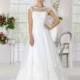 Style 9171 by Très Chic - Tulle Floor High  Illusion A-Line Wedding Dresses - Bridesmaid Dress Online Shop