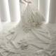 Latest A-Line Off The Shoulder Cathedral Train Taffeta Wedding Dress CWJT1300A - Top Designer Wedding Online-Shop