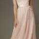 Embroidered Long Mori Lee Prom Dress With Bow