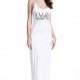 New sexy summer Halter side slit letters printed strap solid color dress long dress - Bonny YZOZO Boutique Store