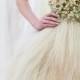 Real Flower Wedding Dress ~ From The Living Embroidery Collection By Zita Elze   Flower Design Academy…