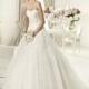 Exquisite Tulle A-line Sweetheart Neckline Natural Waistline Wedding Dress - overpinks.com