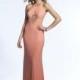 Dave and Johnny 1984 Halter Jersey Evening Gown - Brand Prom Dresses