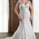 Bonny Bridal 2017 1712 Plus Size Chapel Train Ivory Sleeveless Sweetheart Sheath Tulle Appliques Lace Up Wedding Gown - Elegant Wedding Dresses