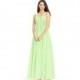 Sage Azazie Danny - Floor Length Chiffon And Lace Keyhole Sweetheart Dress - Cheap Gorgeous Bridesmaids Store