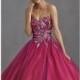 Strapless Sweetheart Gown by Allure Quinceanera Q402 - Bonny Evening Dresses Online 