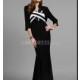 Pretty High Low Strapless Chiffon Black Mother of the Bride Gown - Compelling Wedding Dresses