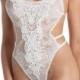 In Bloom by Jonquil Lace Thong Teddy 