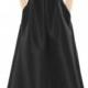 Alfred Sung High/Low Sateen Twill Gown 