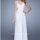 Light Mint La Femme 21021 - Chiffon Dress - Customize Your Prom Dress