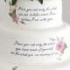 Literary Themed Wedding Cake