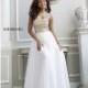 Aqua/Gold Sherri Hill 11152 - Chiffon Dress - Customize Your Prom Dress