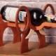 Wooden Wine Rack Elephant Standing Wine Bottle Holder Wine Case Interior Design Wine Accessories Wine Gifts For Wine Lovers Bottle Holders