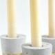 Concrete DIY Candle Holders