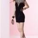 Black Alyce Paris 4419 - Sleeveless Short Sheer Dress - Customize Your Prom Dress