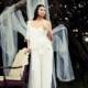 Sandy Bridal Jumpsuit with Wrap - Hand-made Beautiful Dresses