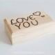 Personalized Wooden Box, Custom Box, Wood Gift Box, Engraved Box, Wood Burned Box, Keepsake Box, Wedding,Ring Box,Gift card box