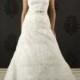 Attractive A-Line/Princess Square Court Organza Modest Wedding Dresses In Canada Wedding Dress Prices - dressosity.com