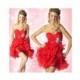 Mac Duggal Homecoming Flirty Short Baby Doll Dress 6096N - Brand Prom Dresses