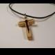 Wooden Cross Necklace, Cross Pendant, Cristian Cross, Jesus Cross, Religious Cross, Christian Gift, Handmade Cross, Cross, Jesus, Pyrography