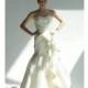 Junko Yoshioka - Spring 2013 - Cascade Silk Satin Mermaid Wedding Dress with Ruffle Detail - Stunning Cheap Wedding Dresses