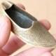 Slipper Ashtray,Ornate Brass Shoe,Vintage Brass Shoe Ashtray,Brass Slipper,Paperweight,Brass Trinket Dish,Old Antique Shoe,Vintage Ashtray