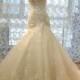Details About Strapless Applique Mermaid Trumpet Wedding Dress Bridal Gown Size Custom 2-28