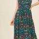 Muster The Length Maxi Dress In Folksy Florals