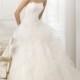 Pronovias > LEANTE - Strapless Wedding Dress. Pronovias 2015