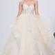 Randy Fenoli Spring/Summer 2018 Sweetheart Ball Gown Sleeveless Champagne Tulle Appliques Chapel Train Sweet Bridal Gown - Top Design Dress Online Shop