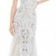 Olia Zavozina Lena Beaded Lace Halter Gown (In Selected Stores Only) 