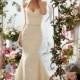 2017 Stunning V-Neck Sleeveless Lace Court Train Wedding Bridal Dress In Canada Wedding Dress Prices - dressosity.com