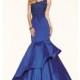 One Shoulder Mermaid Style Prom Dress by Mori Lee - Brand Prom Dresses