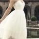 Midi Net White Tutu Style Skirt Evening/ Wedding Dress