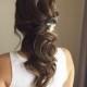 This Beautiful Half Up Half Down Bridal Hairstyle Perfect For Any Wedding Venue