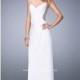 Navy La Femme 22691 - Sheer Dress - Customize Your Prom Dress