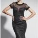 Black Beaded Long Gown by Daymor Couture - Color Your Classy Wardrobe