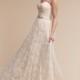BHLDN Spring/Summer 2017 Freesia Aline Sweetheart Ivory Sweet with Sash Chapel Train Lace Sleeveless Bridal Dress - Customize Your Prom Dress