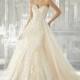 Morilee by Madeline Gardner 8193 Fall/Winter 2017 Melrose Wedding Dress Sweet Detachable Fall Sweetheart Wedding Gown - Top Design Dress Online Shop