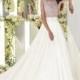 Junoesque Taffeta Scoop Neckline See-through A-line Wedding Dresses With Beaded Embroidery - overpinks.com