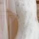 Strapless Sheer Lace Bodice Wedding Dress - 217209 Vada