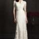 Allure Bridals M505 Modest Lace Wedding Dress - Crazy Sale Bridal Dresses
