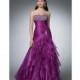 Alfred Angelo Shimmer Organza Layered Tiered Prom Dress 3524 - Brand Prom Dresses